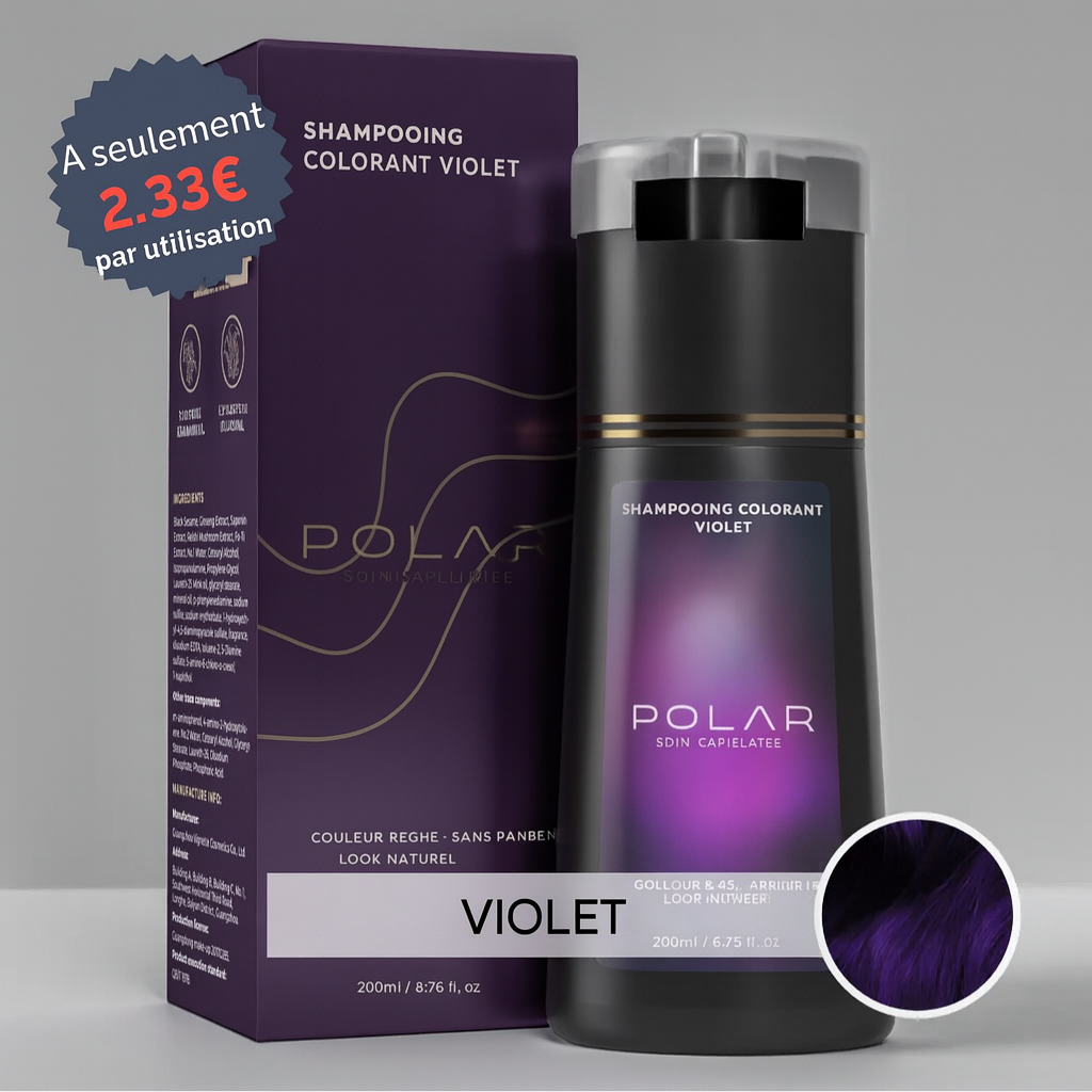 Shampoing colorant instantané (Violet)